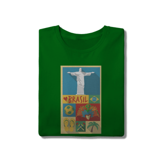 Nome do produto T-Shirt Brasil Vintage: Alma Carioca