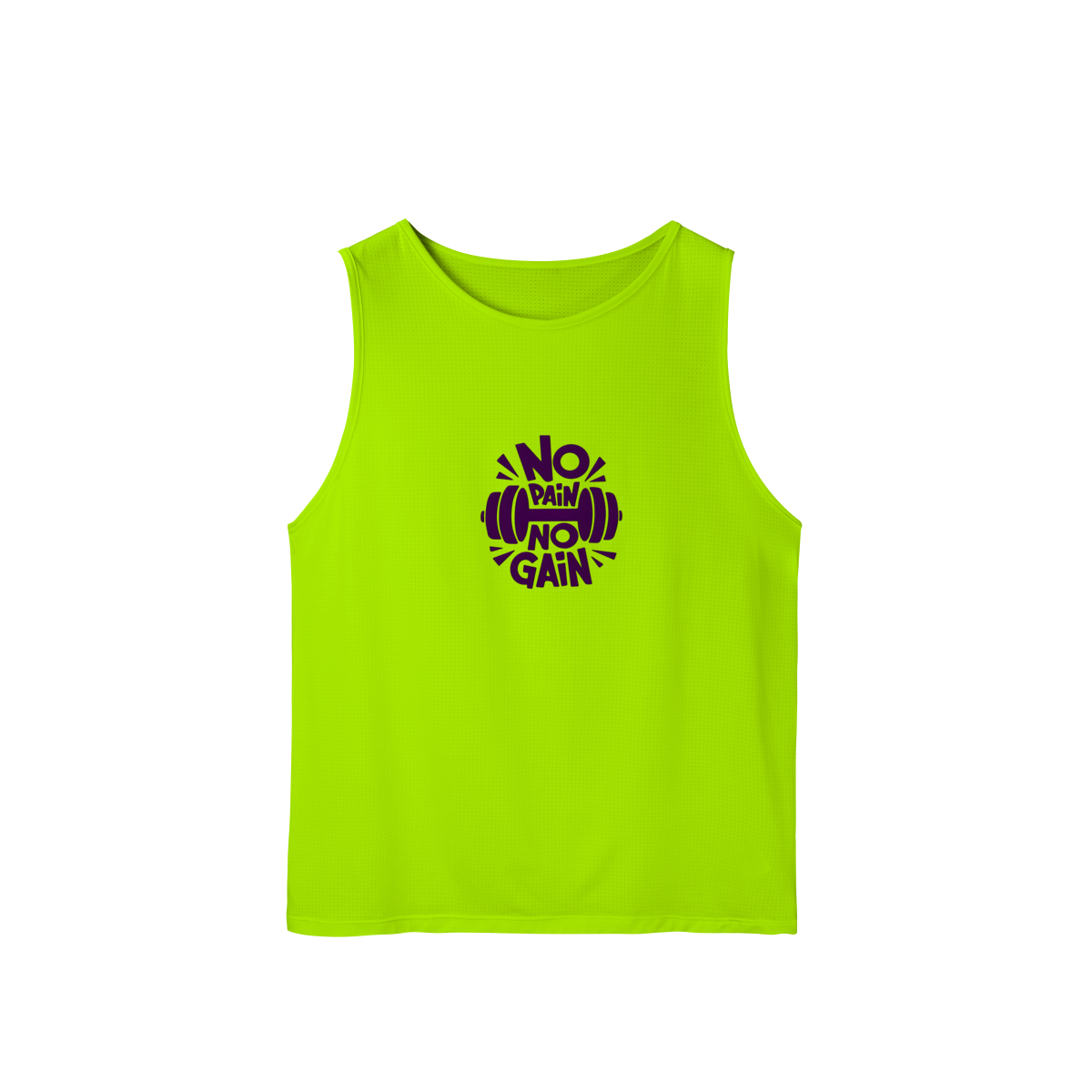 Nome do produto: Regata Masculina dry UV No pain No gain\