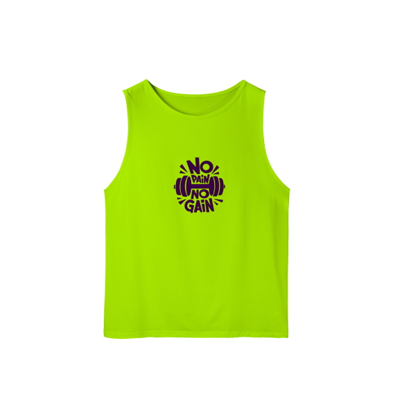 Regata Masculina dry UV No pain No gain