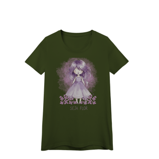 Nome do produto Camiseta Baby Long Essência de Lavanda – Edição 