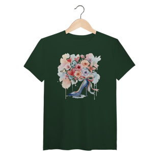 Nome do produto Camiseta pima  Pisando em Flores