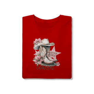 Nome do produto Camiseta Let's Go Girls Cowgirl