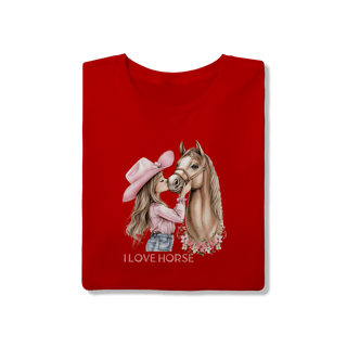 Nome do produto Tee Love Horse & Cowgirl