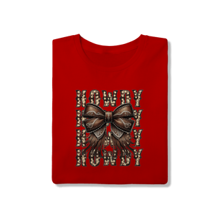 Nome do produto Camiseta Laço Cowgirl Rústico Chic