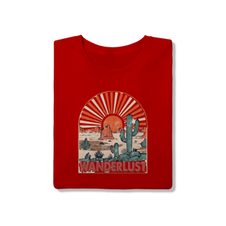 Nome do produto Camiseta Wanderlust Vintage Desert Sunset 