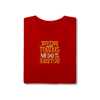 Nome do produto Camiseta Jovem e Santo
