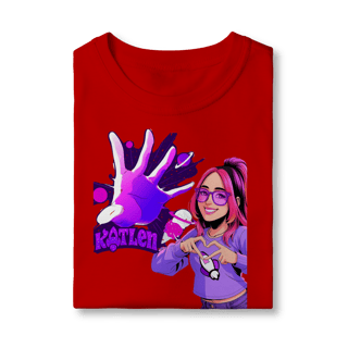 Nome do produto Camiseta inafntil Ketlen - dos Rosa