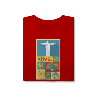 Nome do produto T-Shirt Brasil Vintage: Alma Carioca