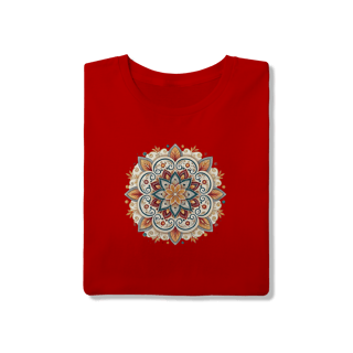 Nome do produto Mandala Fractal Carmesim