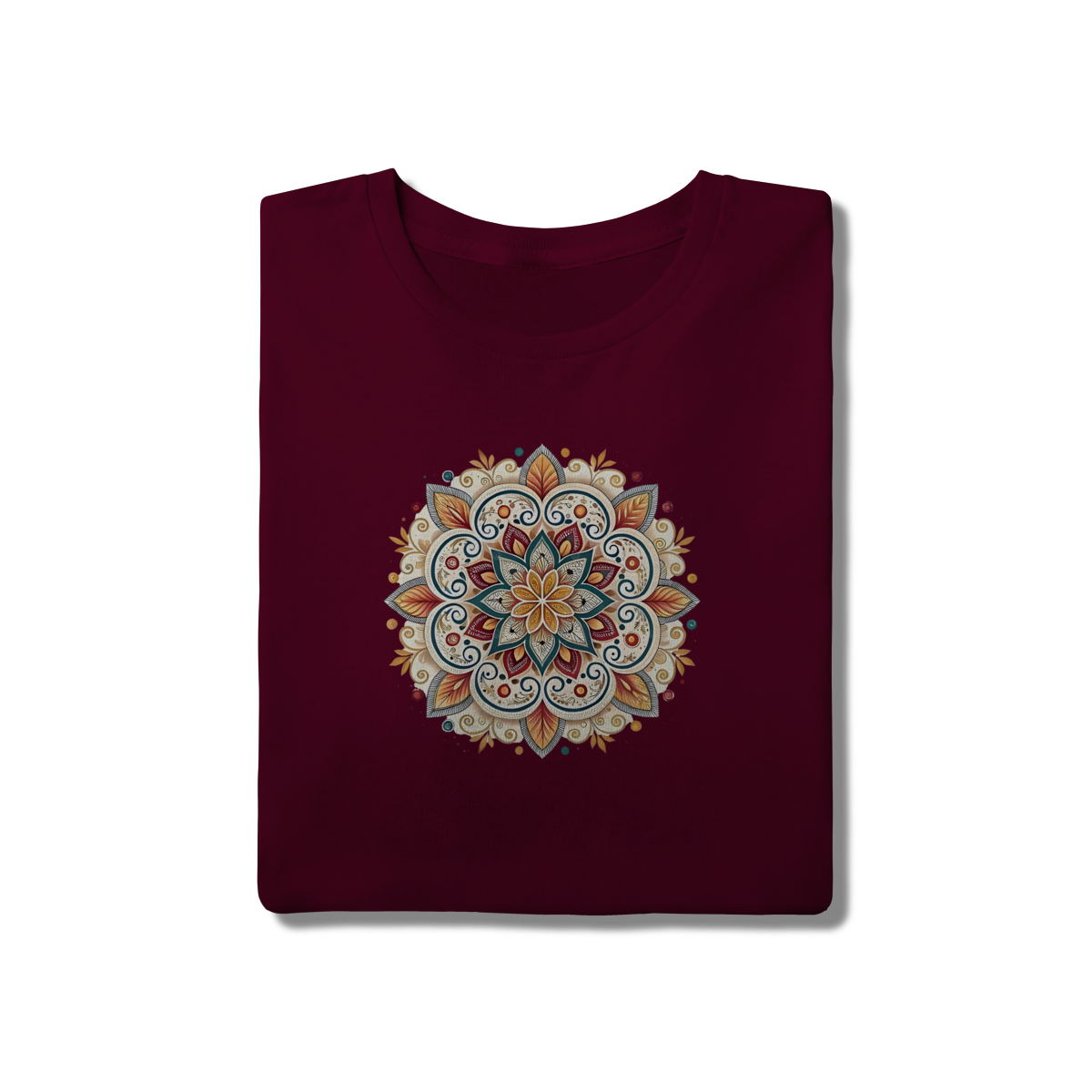 Nome do produto: Mandala Fractal Carmesim