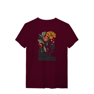 Nome do produto T-SHIRT - A vida é incrível