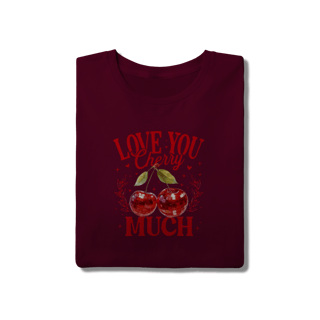Nome do produto T-shirt Love You Cherry Much
