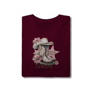 Nome do produto Camiseta Let's Go Girls Cowgirl