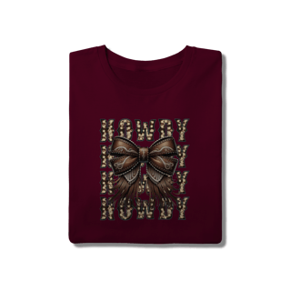 Nome do produto Camiseta Laço Cowgirl Rústico Chic