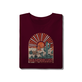 Nome do produto Camiseta Wanderlust Vintage Desert Sunset 