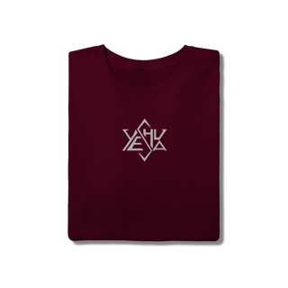Nome do produto Camiseta YHWH Estrela de Davi | Identidade Sagrada