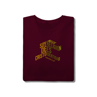 Nome do produto Camiseta Identidade em Cristo | Gálatas 2:20