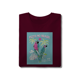 Nome do produto T-shirt Araras Tropical Pink