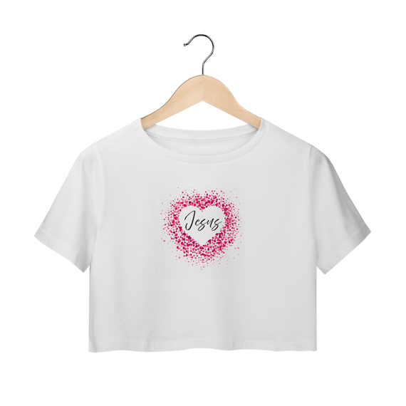 Camiseta Cropped - Jesus