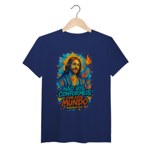 Nome do produto Tshirt Pima - Não vos conformeis
