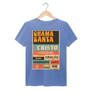 Nome do produto Tshirt Estonada- Chama Santa