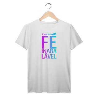 Nome do produto Tshirt Prime - Fé inabalavel