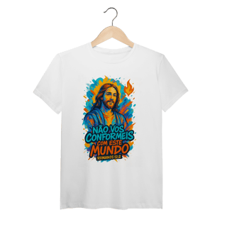 Nome do produto Tshirt Pima - Não vos conformeis