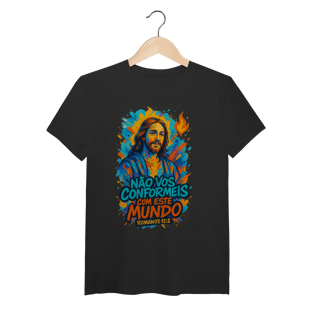 Nome do produto Tshirt Pima - Não vos conformeis