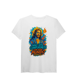 Nome do produto Tshirt Pima - Não vos conformeis