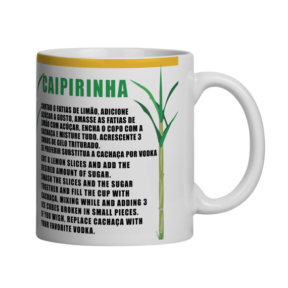 Caneca Brasil Caipirinha