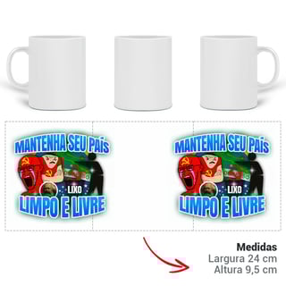 Nome do produtoMantenha Seu País Limpo e Livre - Mágica