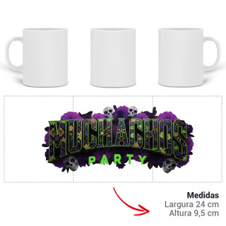 Nome do produto Caneca Mágica Muchachos Party - Dia de Los Muertos