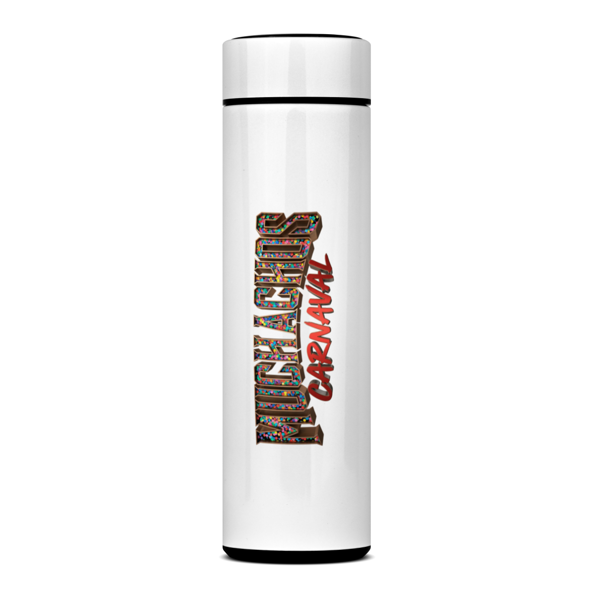 Nome do produto: Garrafa Térmica Muchachos Party - Carnaval