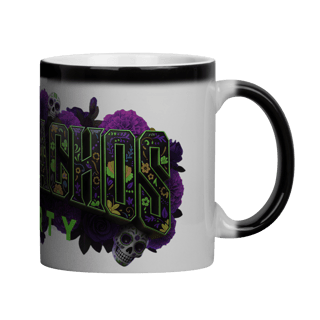 Nome do produto Caneca Mágica Muchachos Party - Dia de Los Muertos