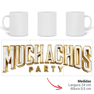 Nome do produto Caneca Muchachos Party - White Party