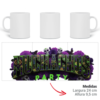 Nome do produto Caneca Muchachos Party - Dia de Los Muertos