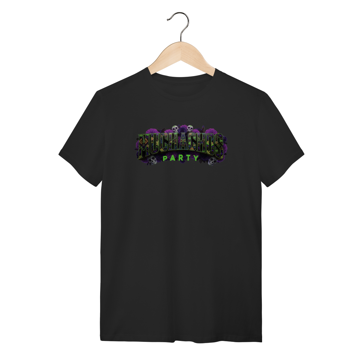 Nome do produto: T-Shirt Muchachos Party - Dia de Los Muertos