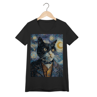 Nome do produto Baby Long Autorretrato Gato Gogh