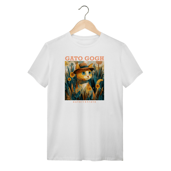 Camiseta Gato Gogh