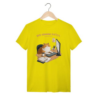 Nome do produto Camiseta Semana Difícil