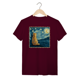 Nome do produto Camiseta Gato Estrelado