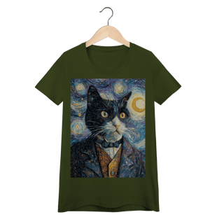 Nome do produto Baby Long Autorretrato Gato Gogh
