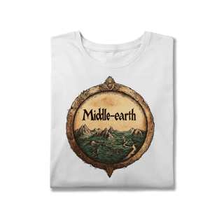 Nome do produto Camiseta - Terra Média (Plus Size)