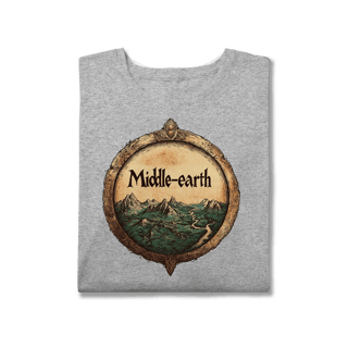 Nome do produto Camiseta - Terra Média (Plus Size)