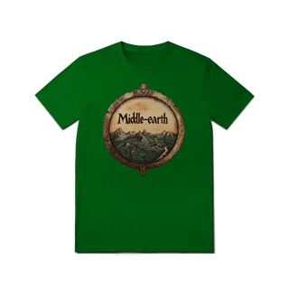 Nome do produto Camiseta - Terra Média (T-Shirt)