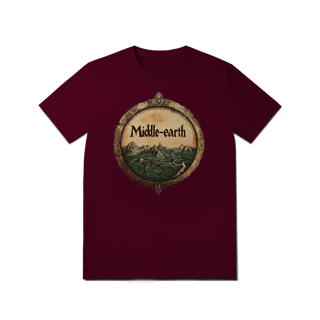 Nome do produto Camiseta - Terra Média (T-Shirt)