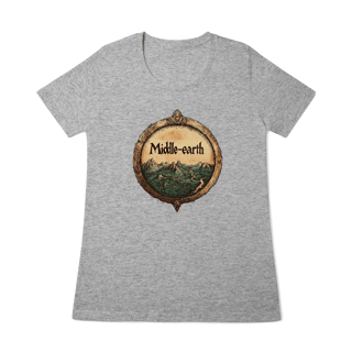 Nome do produto Camiseta - Terra Média (Baby Long)