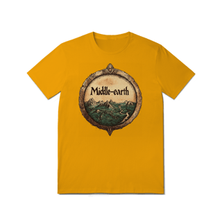 Nome do produto Camiseta - Terra Média (T-Shirt)