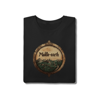 Nome do produto Camiseta - Terra Média (T-Shirt)