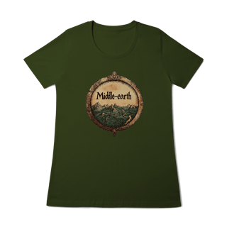 Nome do produto Camiseta - Terra Média (Baby Long)